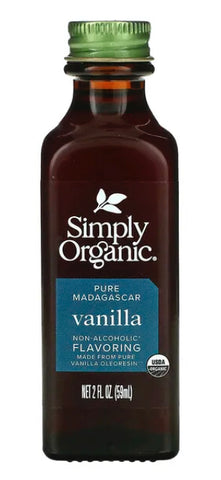 Simply Organic Vanilla Extract Alcohol Free 59ml