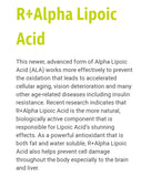 Prairie Naturas r+ Alpha Lipoic Acid 200mg 60vcap