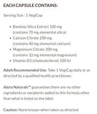Alora Naturals Bamboo Silica 100mg 90caps