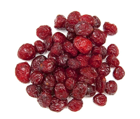 Dried cranberries sweetened with apple juice