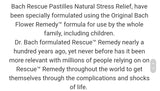 Bach Rescue Pastilles