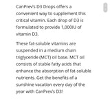 CanPrev D3 Drops