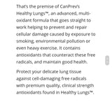 CanPrev Healthy Lungs