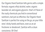 Dr. Bronners Organic Peppermint Hand Sanitizer 59ml