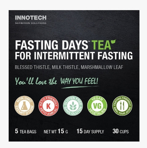 Innotech Fasting Days Tea 15 day supply