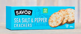 Savor Salt and Pepper Crackers