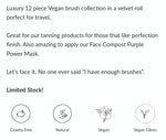 Eco Tan Vegan Make-up Brush Set