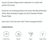 Eco Tan Vegan Make-up Brush Set