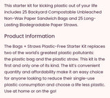 Lunchskins Plastic Free Starter Kit