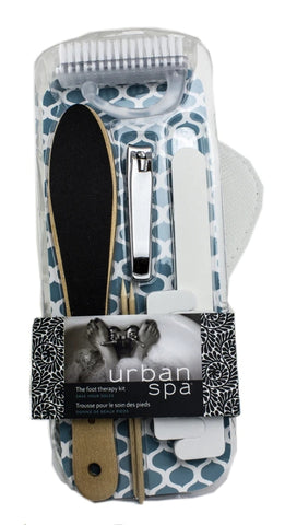 Urban Spa Foot Therapy Kit with Slippers