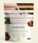 Handfuel Dark Chocolate Almond Clusters 120g
