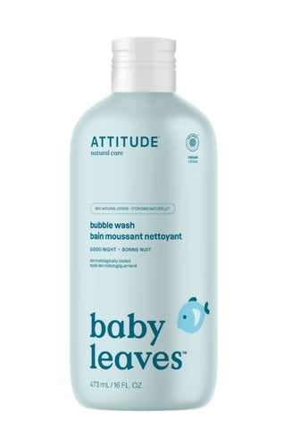 Attitude Good Night Bubble Wash 473ml