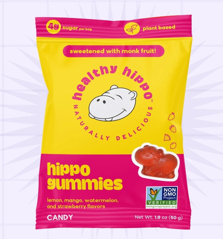 Healthy Hippo Vegan Sugar Free Gummies 50g