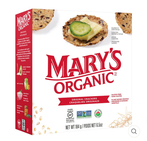 Mary's Organic Origional Crackers 184g