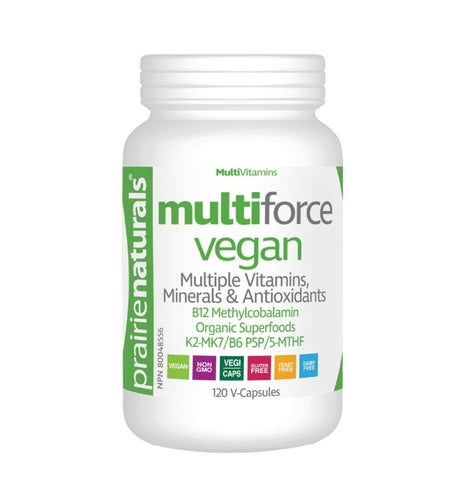 Prairie Naturals Multi Force Vegan Multi 60vcap