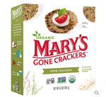 Mary's Organic Herb Crackers 184g