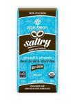 Zazubean Organic Saltry Sea Salt and Almonds Chocolate Bar 85g