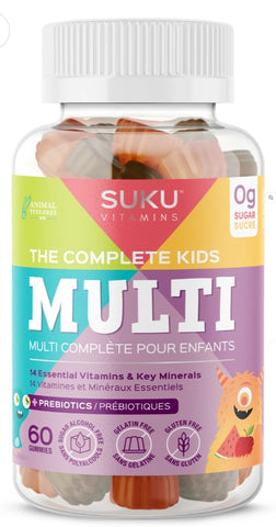 Suku The Complete Kids Multivitamin 60gummy