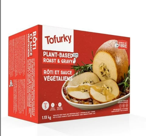 Tofurky Roast with Gravy