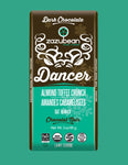 Zazubean Organic Dancer Almond Toffee Crunch Chocolate Bar 85g