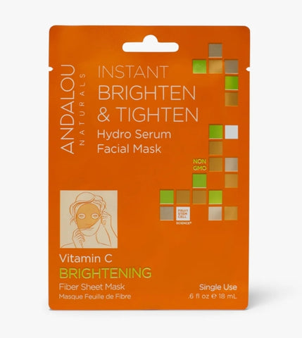 Andalou Naturals Instant Brighten and Tighten sheet Mask