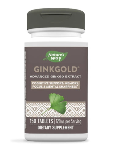 Natures Way Ginkgold 150tabs