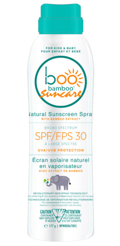 Boo Bamboo SPF 30 Spray 177g