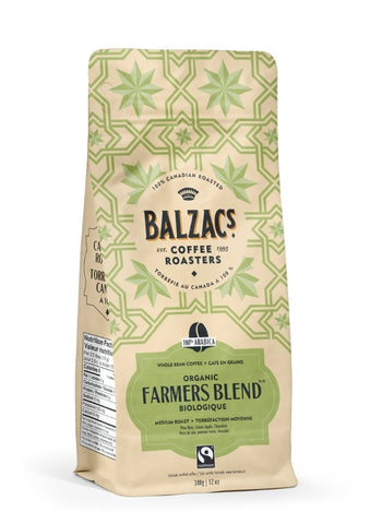 Balzac Organic Farmers Blend Medium Roast 340g