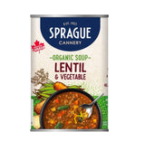 Sprague Organic Lentil with Vegetables Soup 398ml