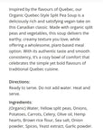 Sprague Organic Quebec Style Split Pea Soup 398ml