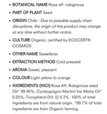 Divine Essence Organic Rosehip Seed Oil 30ml