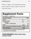 Beekeepers Naturals Liposomal Propolis and Vitamin C 6ml packet