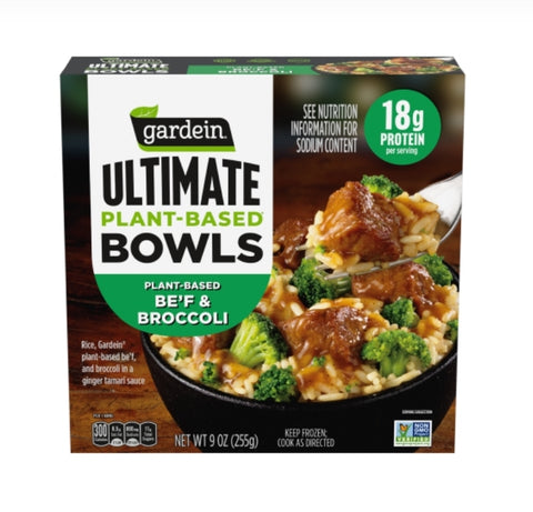 Gardein Supreme Beef and Broccolli Bowl 255g