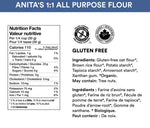 Anita's Organic Mill Gluten Free 1-1 All Purpose Flour 1kg