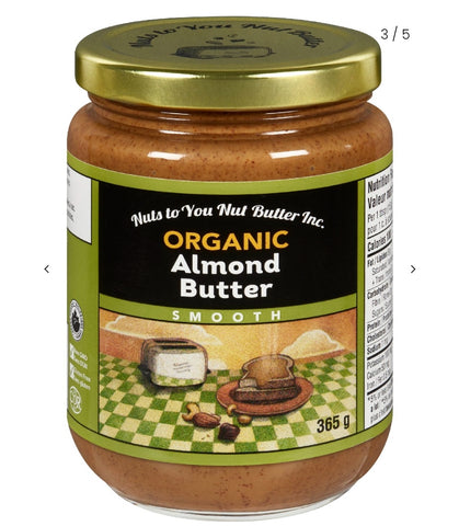 Nuts to You Organic Almond Butter 365g