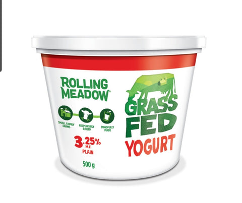 Rolling Meadow Grass Fed 2% Yogurt 500g