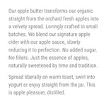 Filsingers Organic Apple Butter 250ml