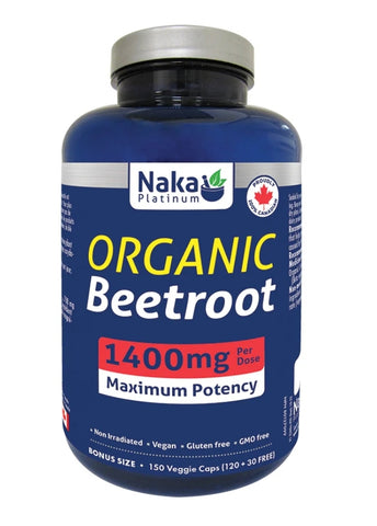 Naka Organic Beetroot 150cap