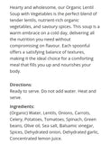Sprague Organic Lentil with Vegetables Soup 398ml
