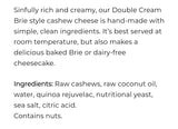 Zengarry Double Cream.l Cashew Brie 150g