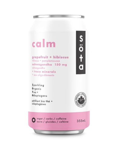 Sota Calm Grapefruit Hibiscus 355ml