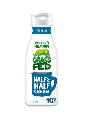 Rolling Meadow Grass Fed Half and Half Cream 473ml