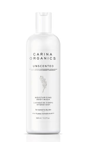 Carina Organics Unscented Body Wash 360ml