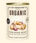 Eat Wholesome Organic Four Mixed Beans 398ml