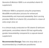 Genestra Vitamin D Emulsion 30ml