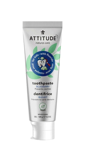 Attitude Kids Fluoride Toothpaste Blueberry 120g