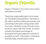 Prarie Naturals Organic Chlorella 180tab