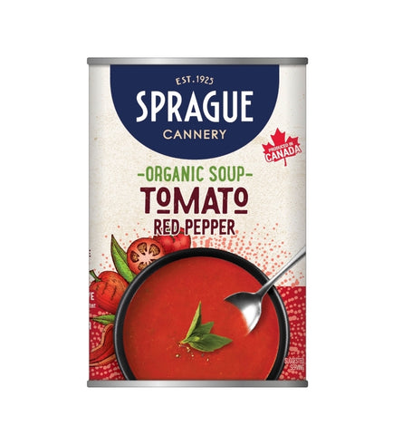 Sprague Organic Tomato & Red Pepper Soup 398ml