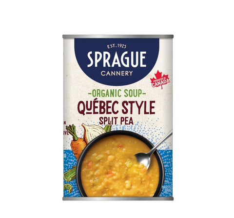Sprague Organic Quebec Style Split Pea Soup 398ml