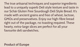 Schar Deli Style Sourdough Gluten Free Bread 240g